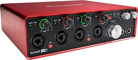 Focusrite Scarlett 18i8 (2nd Gen) Audio Interface (USB), B - CeX